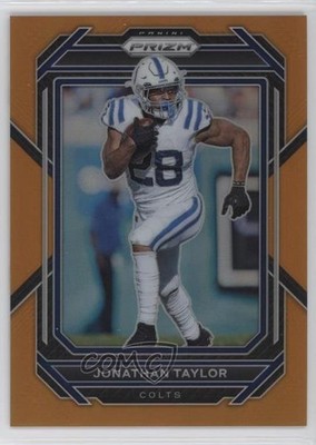 2022 Panini Prizm Orange Prizm 6/249 Jonathan Taylor #122 15ej