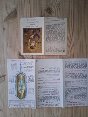 24 Taschenbroschüren KATHOLISCHER Glaube u.a. Weihwasser, Der Rosenkranz, Exorzismus.