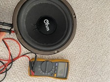 Ohm Acoustics Model L  8 Inch Woofer Vintage