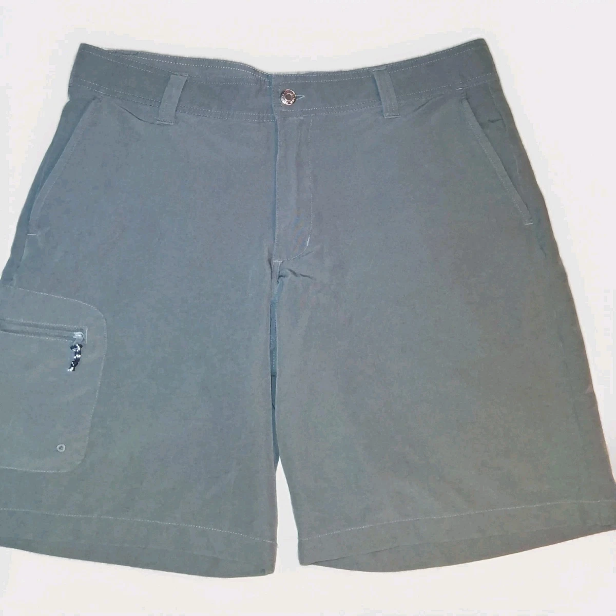 Short Cargo Garçon Magellan – Gris, Imperméable, Taille L (14/16 Ans) – Occasion Très Bon état