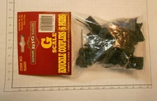 Bachmann 92420 G Scale Knuckle Couplers (6 Pairs of 2)