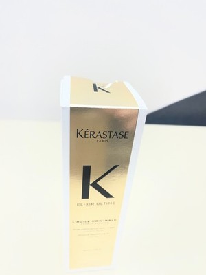 Kerastase Elixir Ultime Original Oil Refillable 2.53 oz, packaging is torn