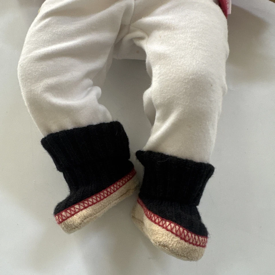 American Girl Bitty Twins MUÑECA NIÑO y Juguete Soldado Conjunto Folleto Cabello Rubio Foto 4 de 4