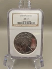 1987 American Silver Eagle $1 - NGC MS69