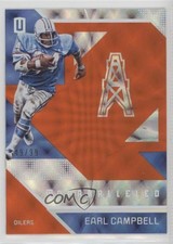 2016 Panini Unparalleled Orange 49/99 Earl Campbell #34 HOF 9o3