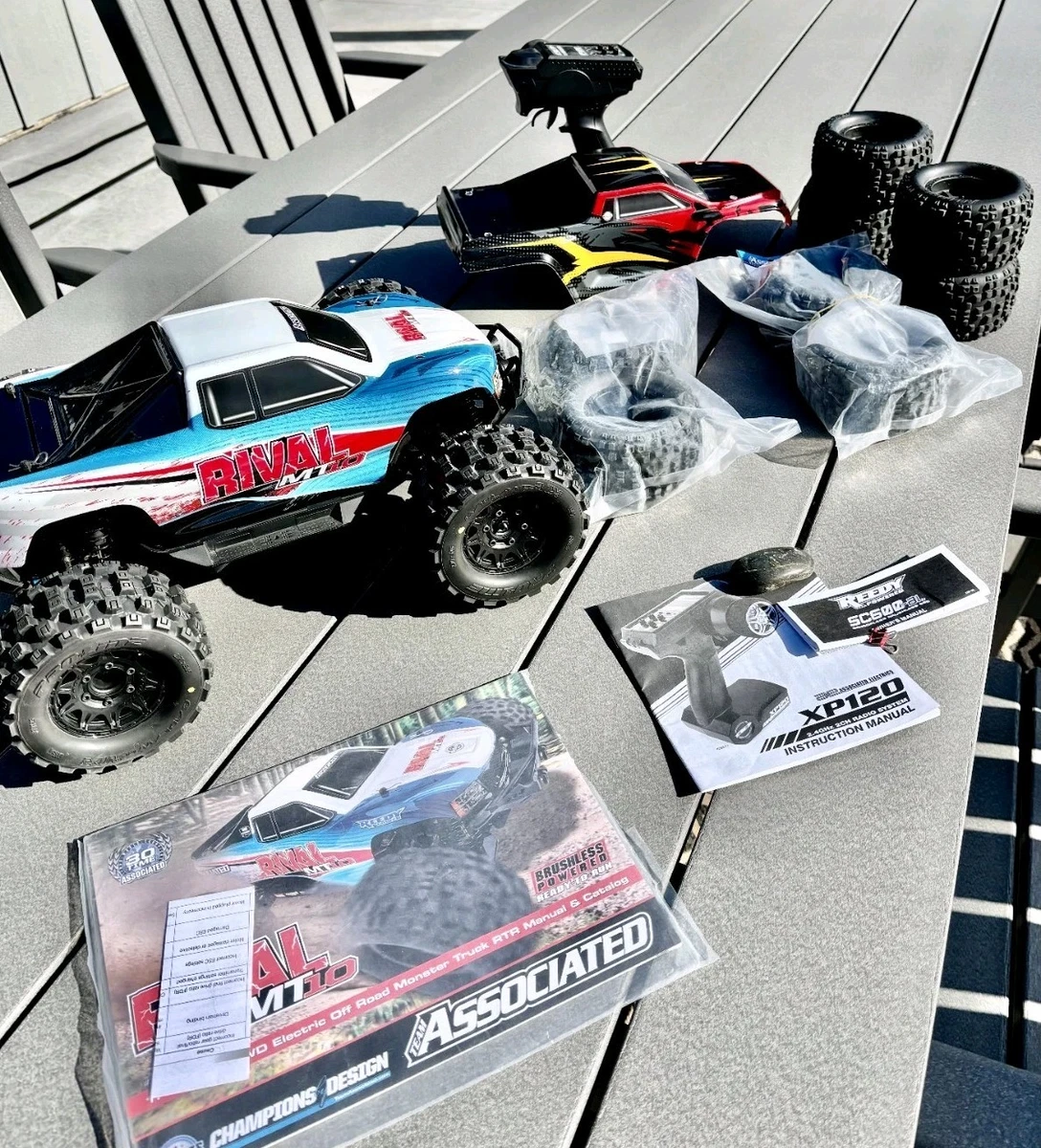 Multi-Color 1:10 Hobby RC Car, Truck & Motorcycle Monster Trucks