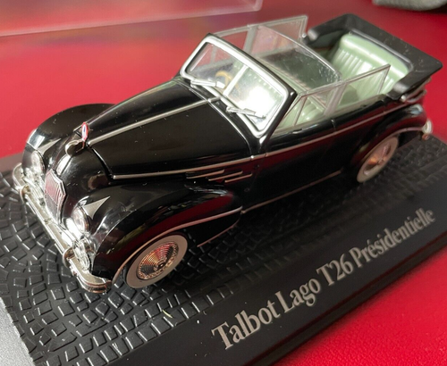 Heco Miniatures - 1:43 - Talbot Lago T.23 Baby Figoni Et Falaschi Open 1938 Modele Construit A La Main