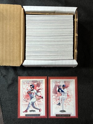 2002 Fleer Showcase Baseball Complete Base Set (1-125) w/o SP's