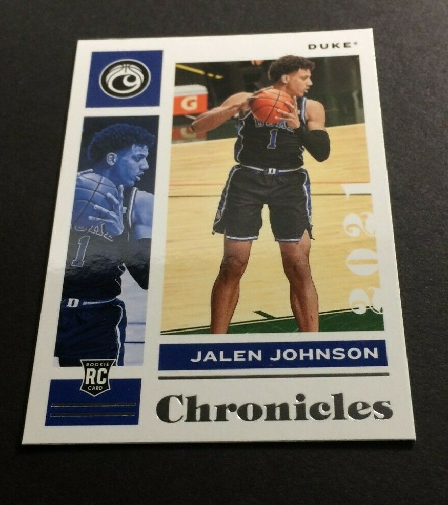 Jalen Johnson 2021 Panini Chronicles Draft Picks Basketball "RC" #13
