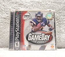 NFL GameDay 2004 - (PS1, 2003) *CIB* Great Condition* Black Label* FREE SHIPPING