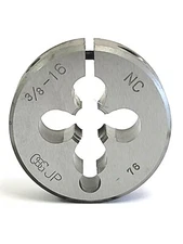 3/8 - 16 X 1-1/2 OD HIGH SPEED STEEL ROUND ADJUSTABLE DIE - OSG 2706800 NEW