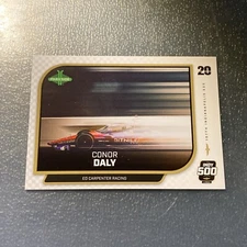 2024 Parkside NTT Indy Car Racing Card CONOR DALY Indy 500 #135