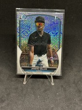 2023 Bowman Chrome 1st Bowman Mojo Refractor Janero Miller #BCP-184 - Marlins RC