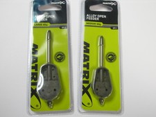 Matrix 2 x Alloy Open Feeders ALL VARIETIES Fishing tackle