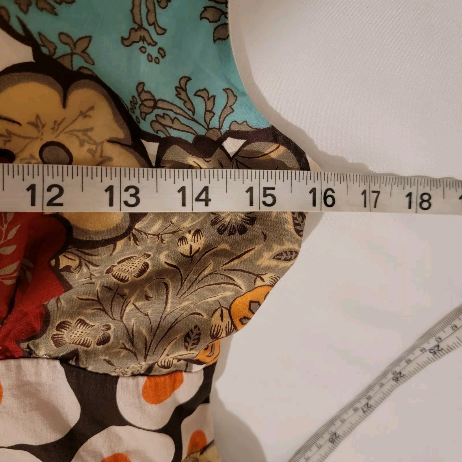 American Rag Cie Y2k Babydoll Dress Size Small S Floral Retro Tie Back Mini