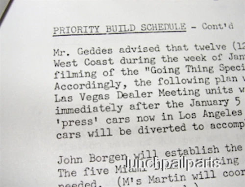 РЕДКАЯ 69-70 Shelby Cobra исполнительный комитет записи GT350 500 428CJ Кэрролл копия - Изображение 4 из 4