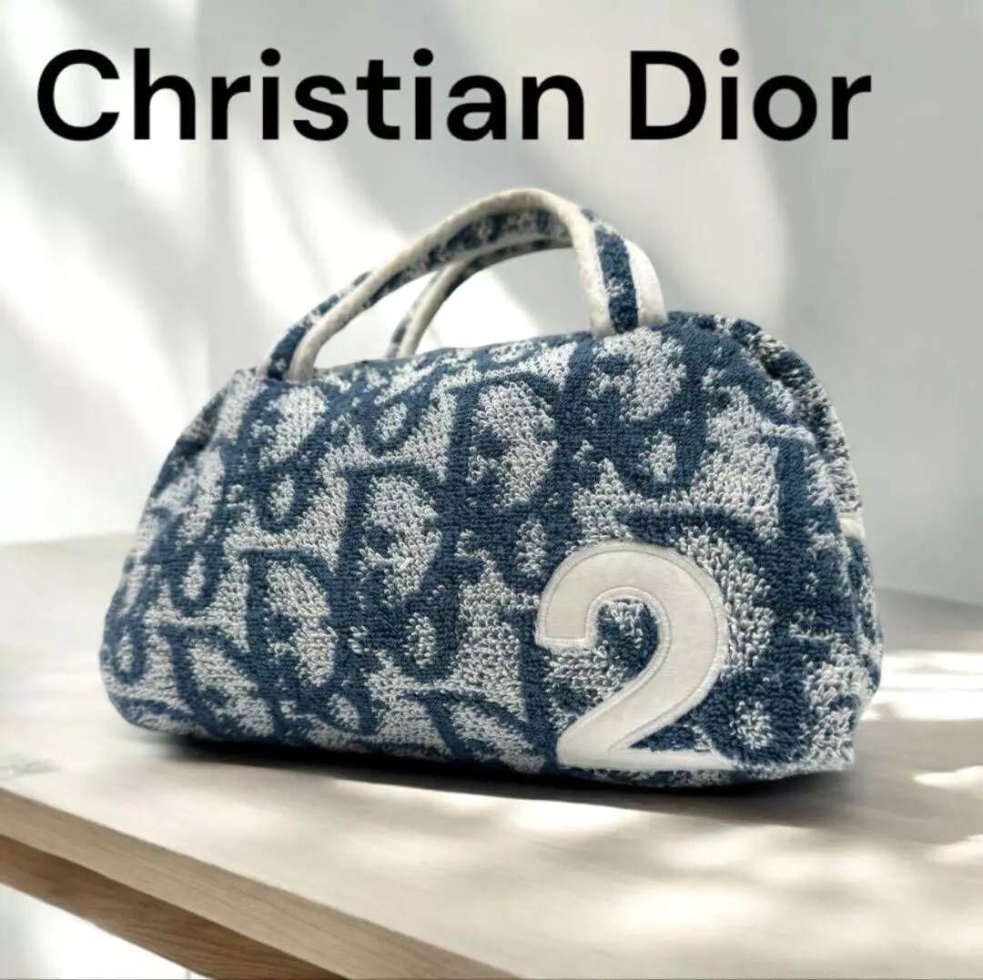 Mini sac à main Christian Dior Trotter fourre tout sac à bandoulière pile serviette