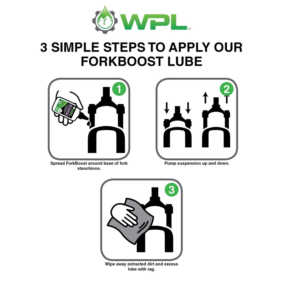 Forkboost Lube Bike Lubricant for Mountain Bike Forks and Shocks