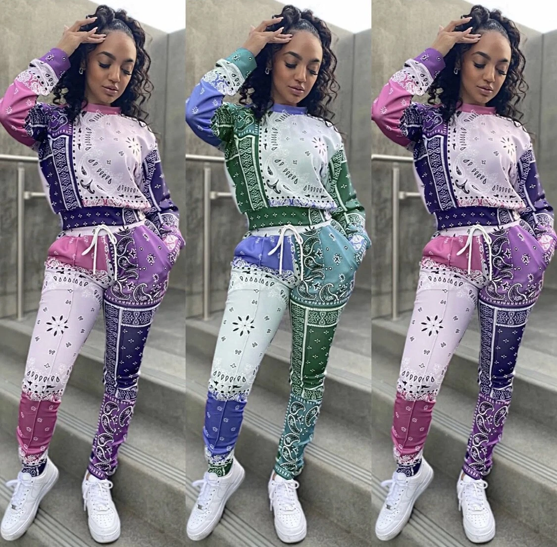 Buy Cheap Louis Vuitton 2021 new Fashion Tracksuits for Women 4