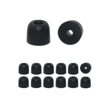 EP100 6 pair memory foam earbud tips, replacement earbuds earphone cushions