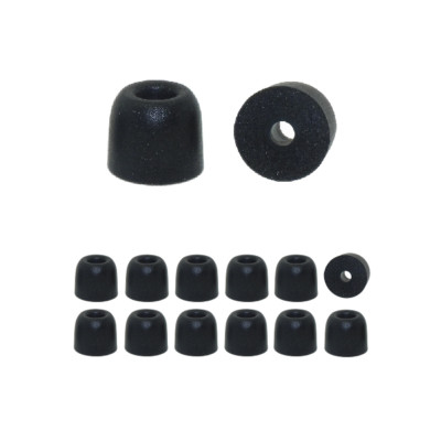 EP100 6 pair memory foam earbud tips, replacement earbuds earphone cushions