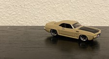 Maisto 1/64 Pro Rodz 1969 Pontiac Firebird Beige with Real Rider Type Tires