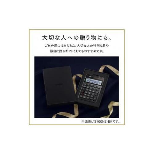 CASIO S100X-BU Premium Calculator Hi-end Flagship SPCIAL ONE Navy S100 12 digits - Picture 7 of 7