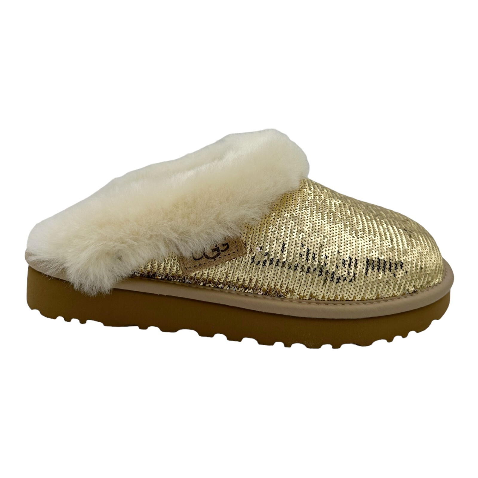 gold ugg slippers