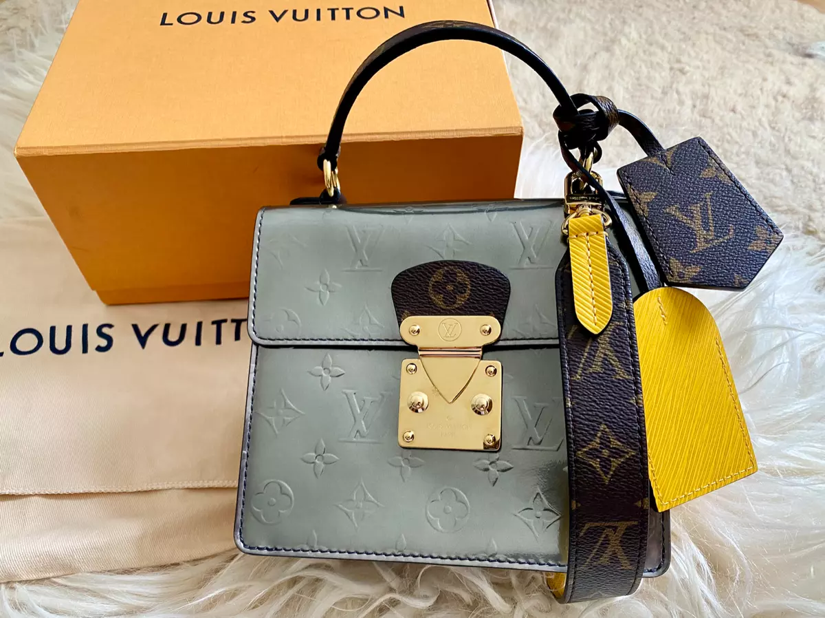 Louis Vuitton Louis Vuitton Spring Street Yellow Vernis Leather