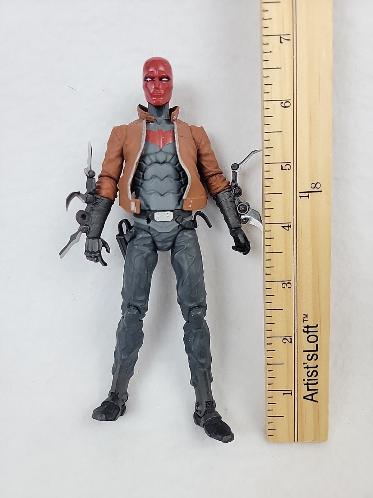 DC COMICS COLLECTIBLES RED HOOD NEW 52 BATMAN Loose Figure Broken Leg 7"