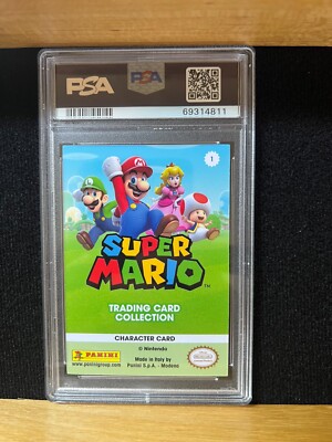 2022 Panini Super Mario #1 PSA 10 Nintendo | eBay