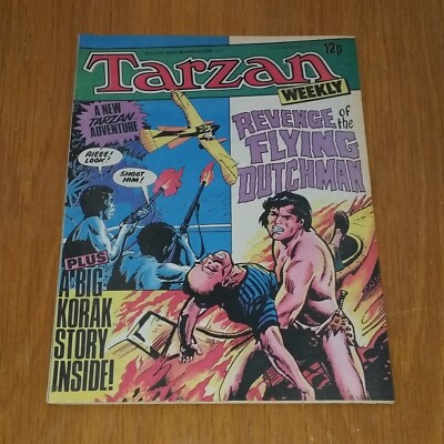 TARZAN WEEKLY 17TH SEPTEMBER 1977 KORAK EDGAR RICE BURROUGH BRITISH WEEKLY *
