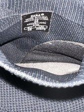 ZARA Kids Socks-Style High-Tops Unisex Sneakers Shoes Black Size UK 3 EUR 35