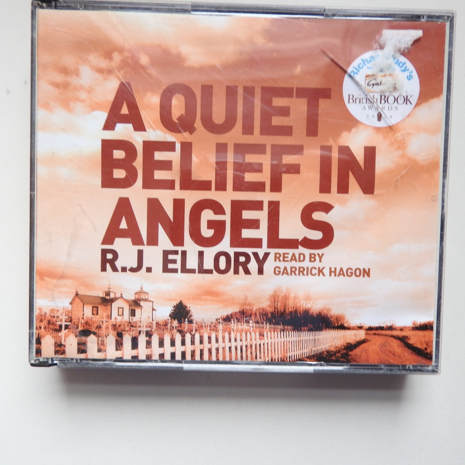 A Quiet Belief in Angels - RJ Ellory  audio  6 CDs read Garrick Hagon abridged