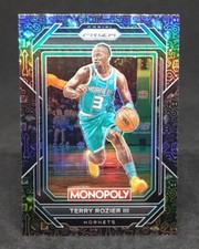 2022-23 Panini Prizm Monopoly Terry Rozier III Black Icons Prizm Card#11 Hornets