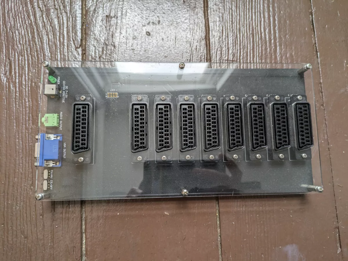 8×2 SCART Switch from GamesCare