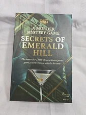 NEW Murder Mystery Game Professor Puzzle Secrets of Emerald Hill Game
