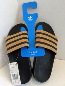 adidas cork slides womens