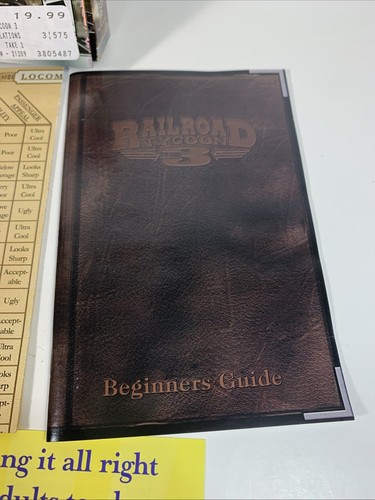 Railroad Tycoon 3 PC CD-ROM 2003 Pop Top Software Complete in Box Pre-owned - Picture 7 of 10