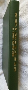Wake County NC Census & Tax Lists 1830 1840 Frances Wynne Genealogy Books