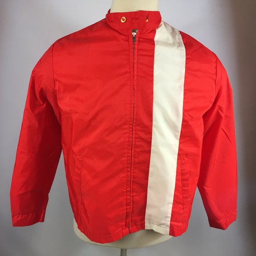 Vintage 50s 60s Windbreaker Racing 