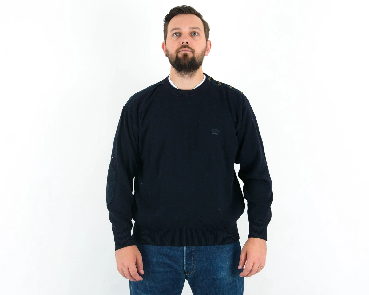 Paul and shark black sweatshirt sale