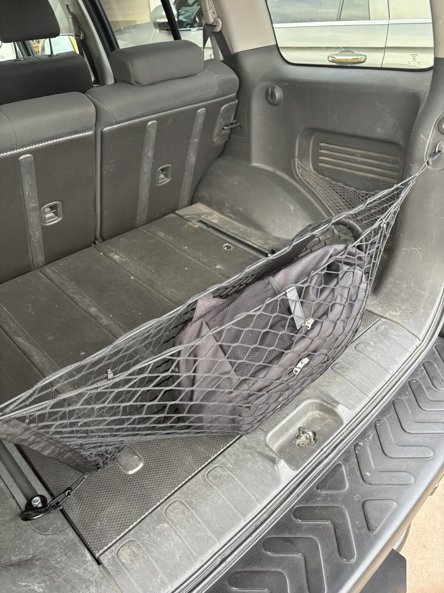 Rear Trunk Envelope Style Mesh Organizer Cargo Net for NISSAN VERSA 2007-2025