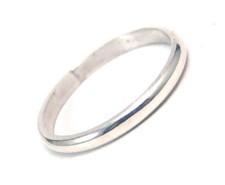 Solid Sterling Silver Band Ring Size 6, 7, 8, 8.75, 9