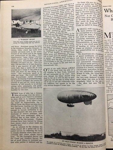 Origin of Man Africa-O’Shaughnessy Dam California 1929 Dirigible Goodyear Blimp - Picture 7 of 16
