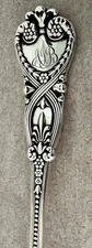 TIFFANY SAINT JAMES ALL STERLING SILVER  7” INDIVIDUAL DESSERT SPOON
