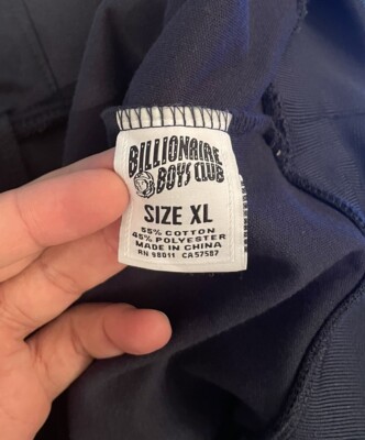 Billionaire Boys Club Jacket Full Zip Navy Blue Camouflage Men's