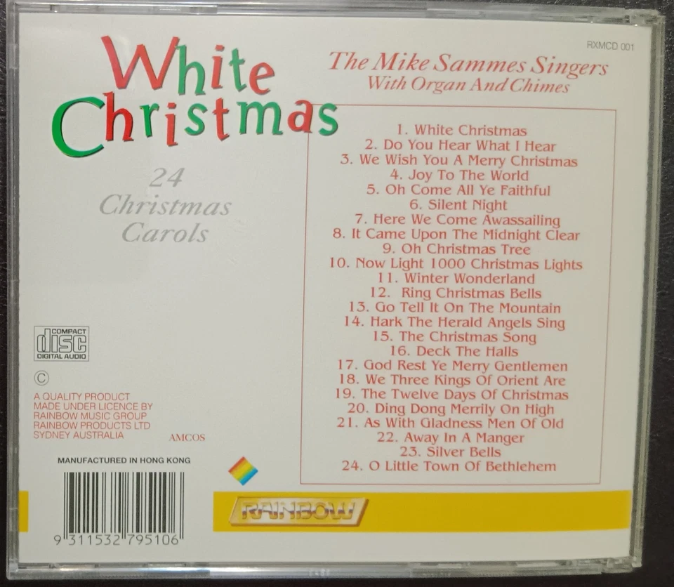 Mike Sammes Singers - White Christmas (24 Christmas Villancicos) CD y portada excelente Foto 2 de 3