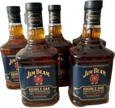 5 X Jim Beam Double Oak 2 x Jim Beam Extra Aged 1 x Jack Daniels Single Barrel