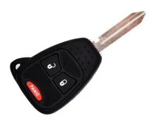 1 OEM Unlocked Jeep Wrangler Patriot Remote Head Key Fob OHT692713AA Reshelled